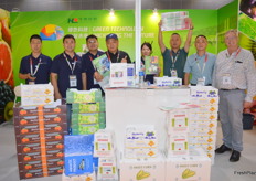 Tessara's China based partners with Adri van der Merwe (right).